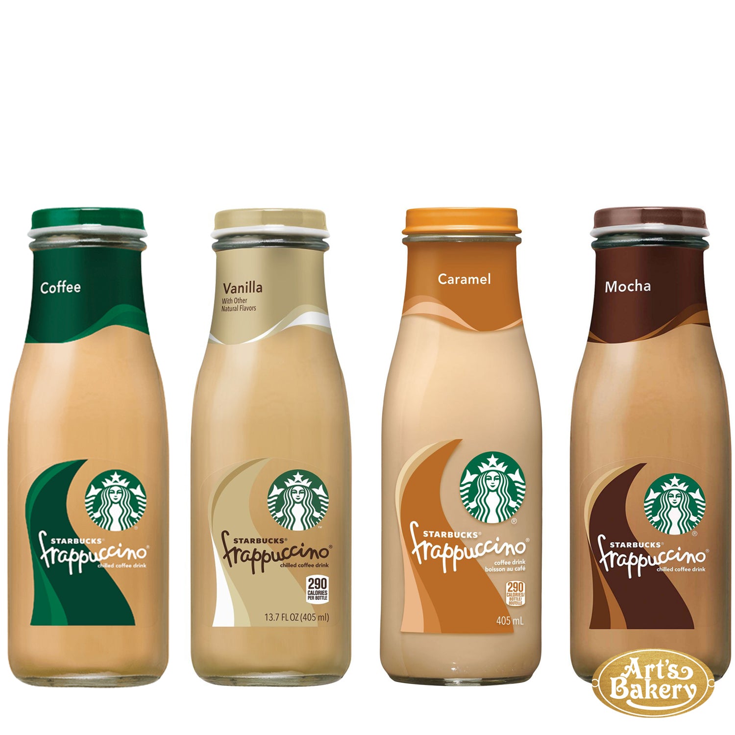 Art's Bakery Glendale Starbucks Frappuccino Bottled Coffee Drinks