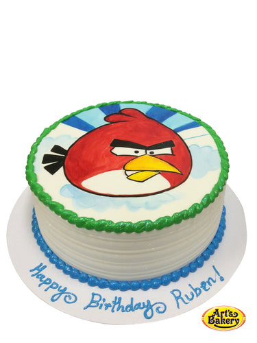 Arts Bakery Glendale 03 Angry Birds Kid's Birthday Cake