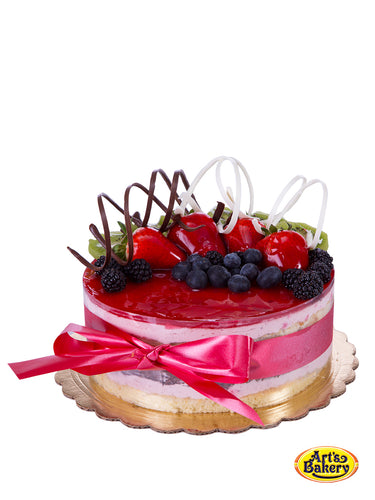 Arts Bakery Glendale Raspberry and Chocolate Mousse Cake