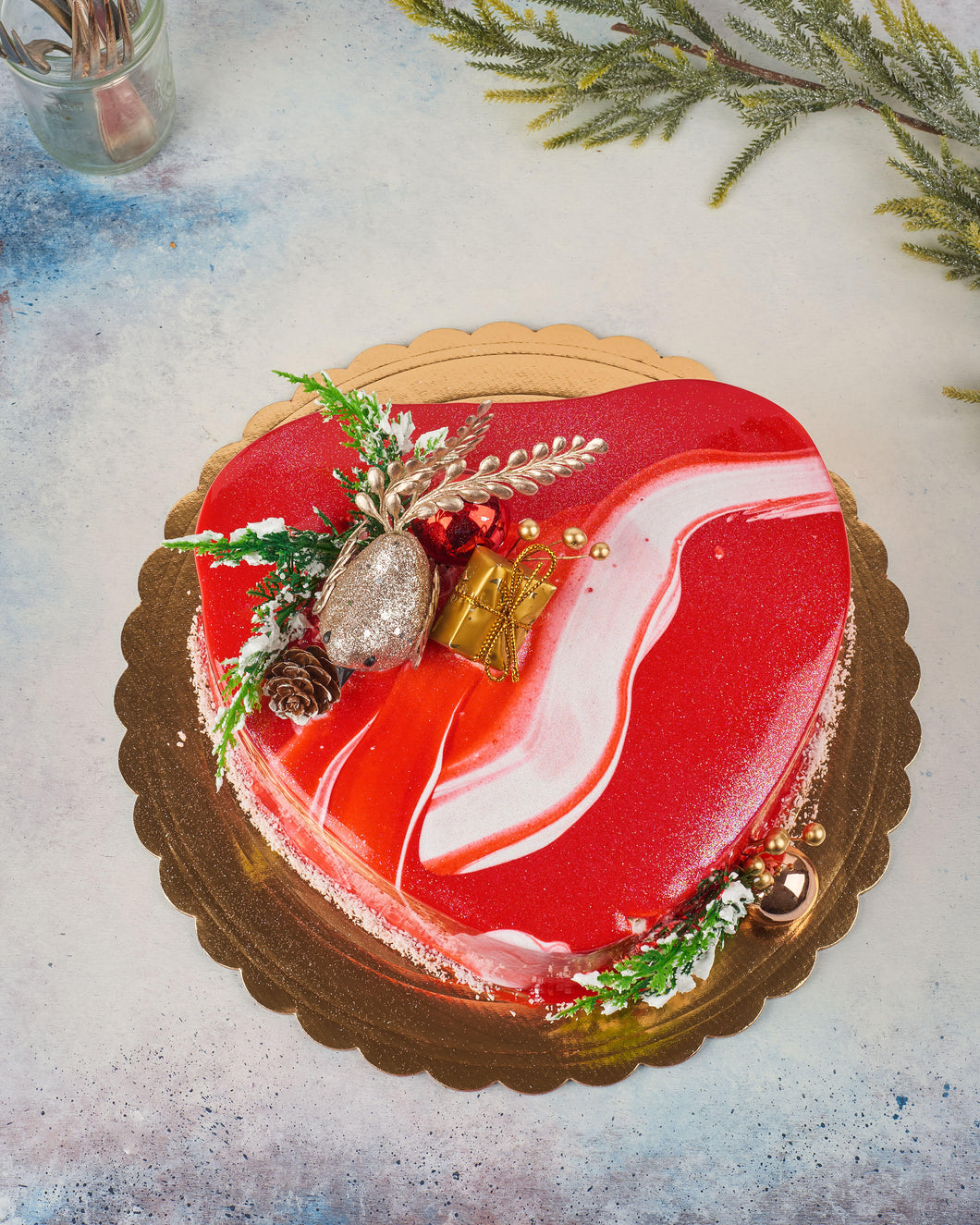 New Year Theme Cake 06