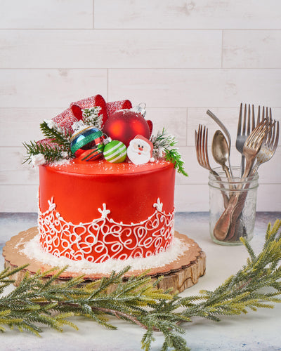 New Year Theme Cake 08